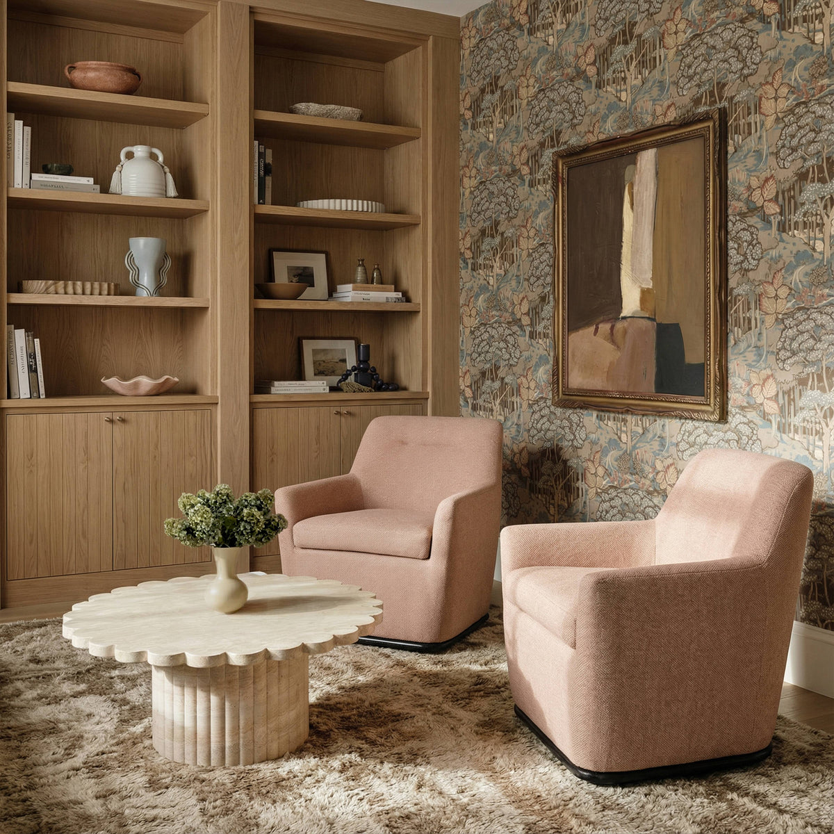 Mado Swivel Accent Chair - View 9