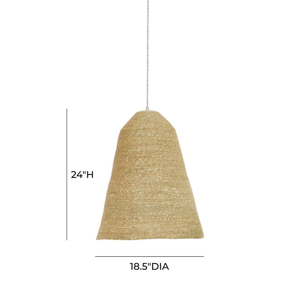 Aylin Natural Grass Pendant Lamp dimensions