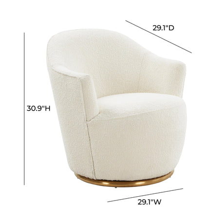 Skyla Swivel Accent Chair - View 13