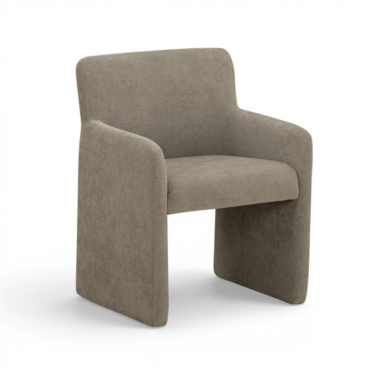 Crawley dining chair positioned beside contemporary dining table setting