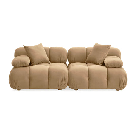 Calliope 79" Modular Loveseat - View 17