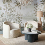 Pamela Tasseled Lounge Accent Chair - View 9