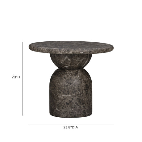 Cynthia Concrete Indoor/Outdoor Side Table - View 23