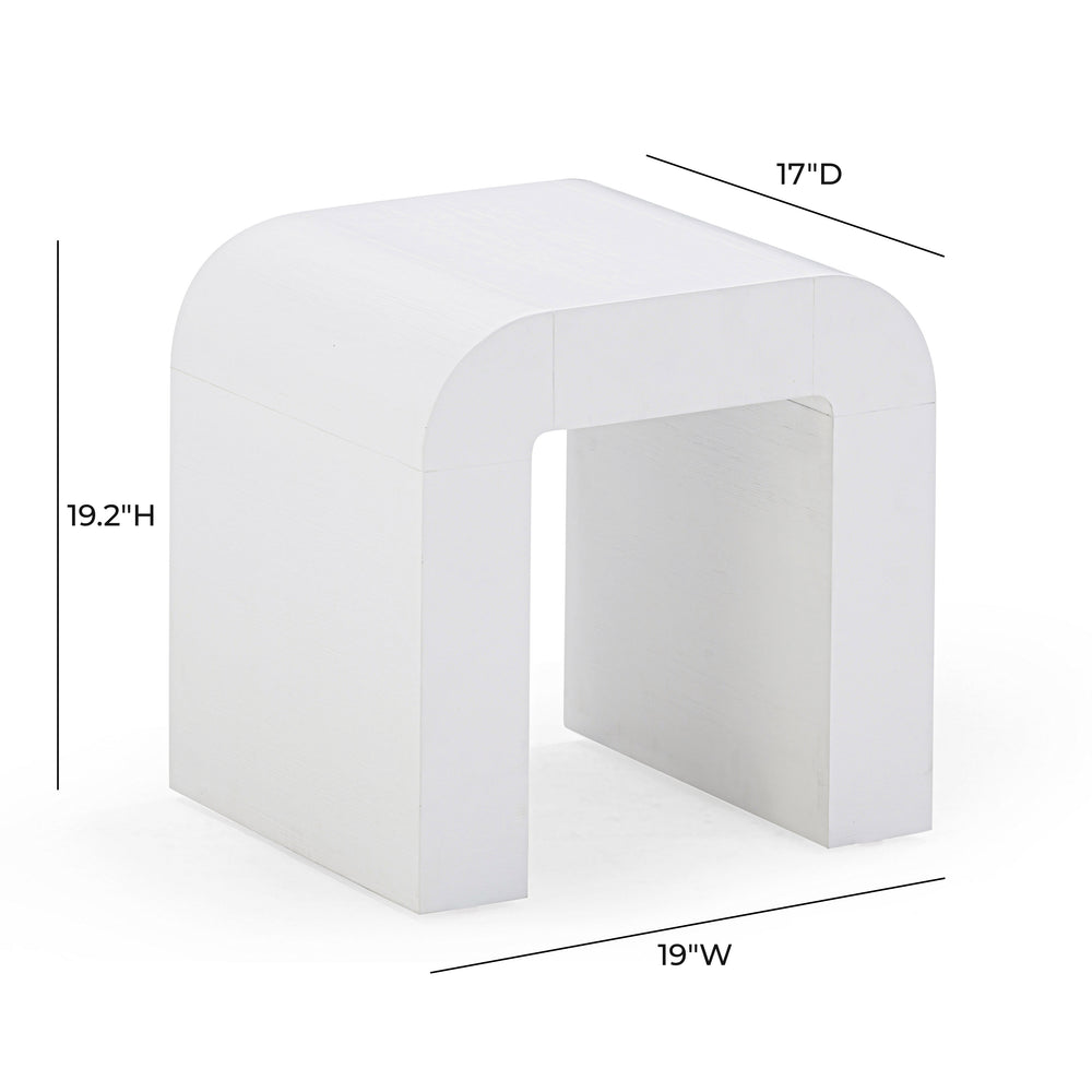 Hump Arched Side Table dimensions