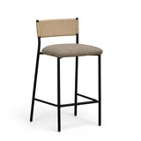 Celine Boucle Bar And Counter Stool - View 1