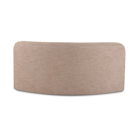 High-resiliency foam cushion surface texture on Gorge modular corner wedge