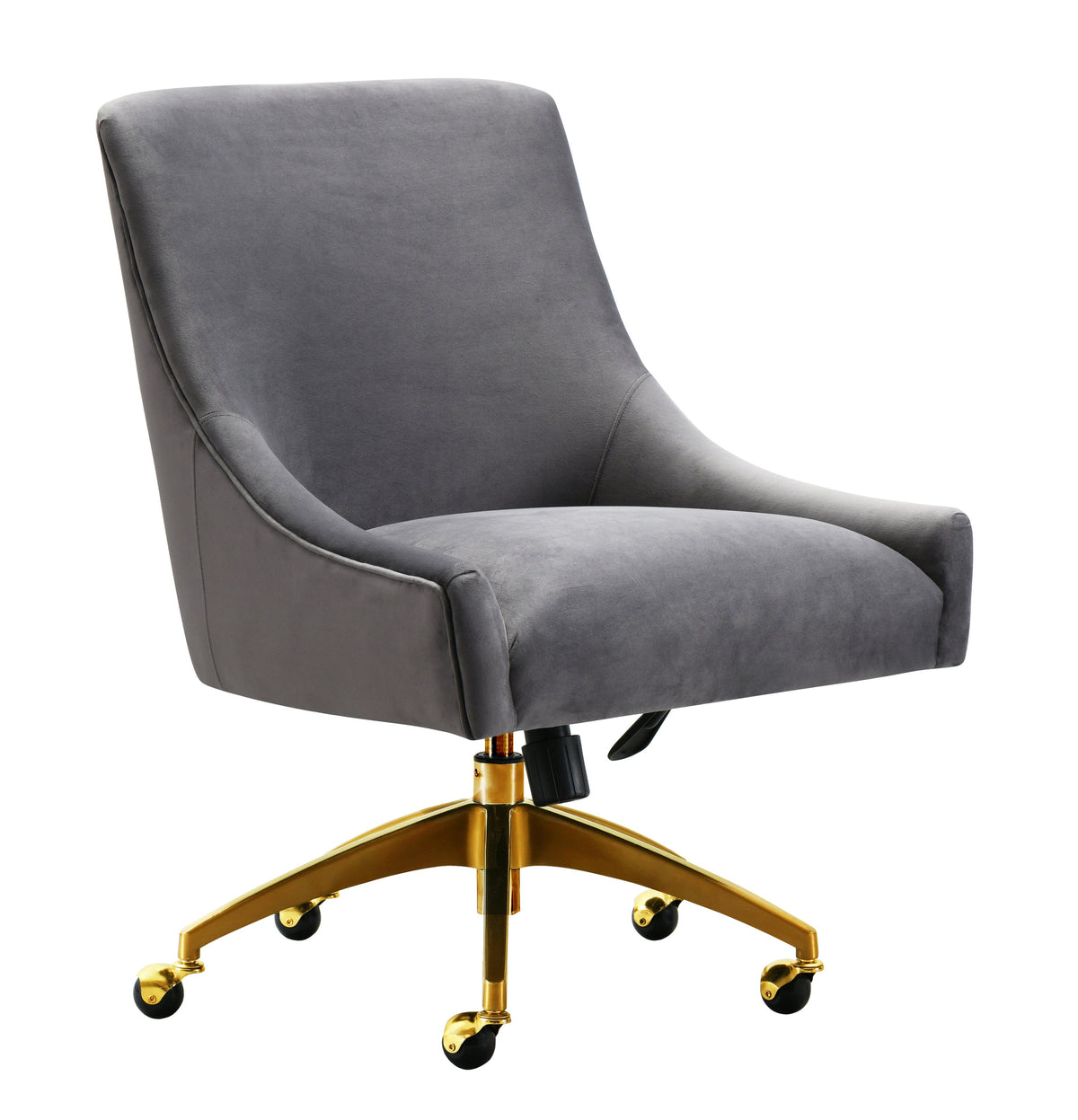 Beatrix Performance Velvet Office Swivel Chair - View 13