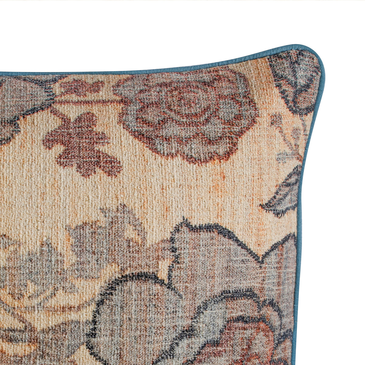 Taman 24"X16" Cotton Accent Pillow in Spring Florals - View 3