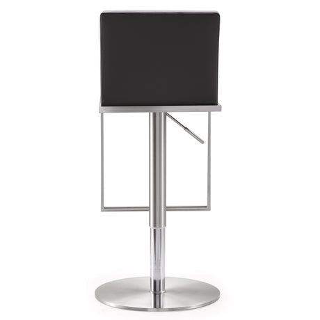Amalfi Performance Vegan Leather Adjustable Stool - View 22
