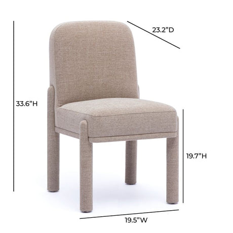 Martina Performance Fabric Dining Chair - View 12