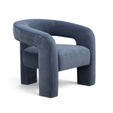 Commercial lounge arrangement featuring FOAK Malone Accent Armchairs