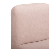 Tomlin Performance Chenille Dining Chair in Teal front view