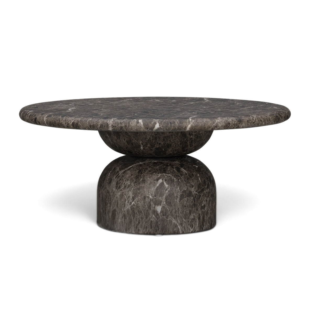 Cynthia 36" Concrete Indoor/Outdoor Coffee Table - View 15