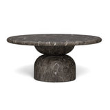 Cynthia 36" Concrete Indoor/Outdoor Coffee Table - View 15