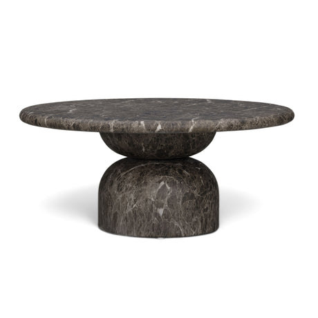 Cynthia 36" Concrete Indoor/Outdoor Coffee Table - View 15