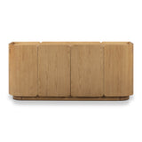 Moora 70" Natural Ash 4-Door Sideboard - View 1