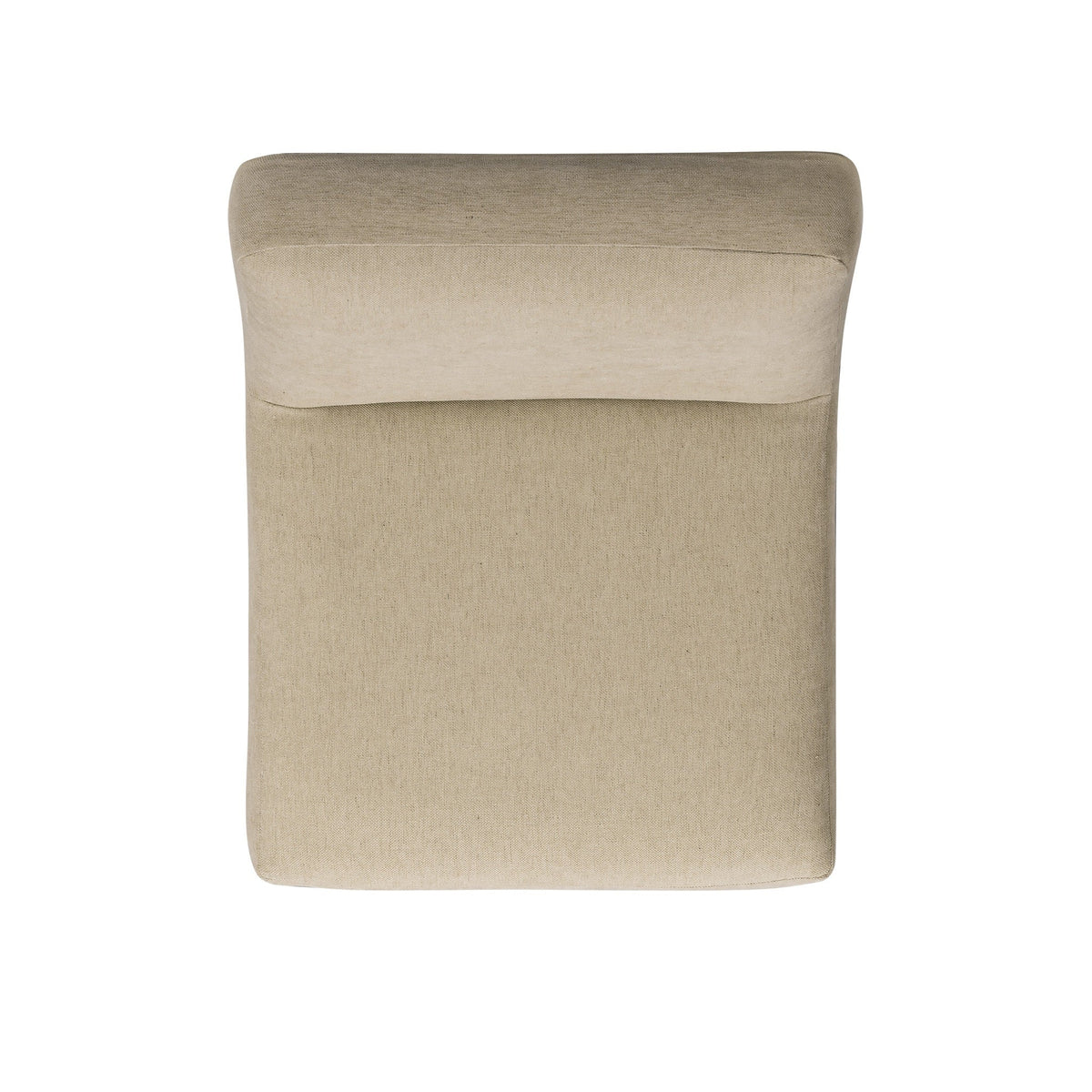 Tomlin Performance Chenille Dining Chair in Beige rear view