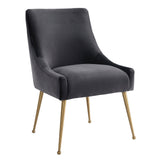 Beatrix Performance Velvet Dining Chair - View 26