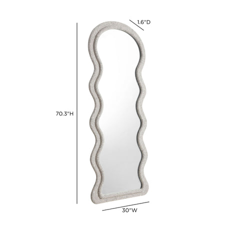 Rhodes 70" Floor Mirror - View 5