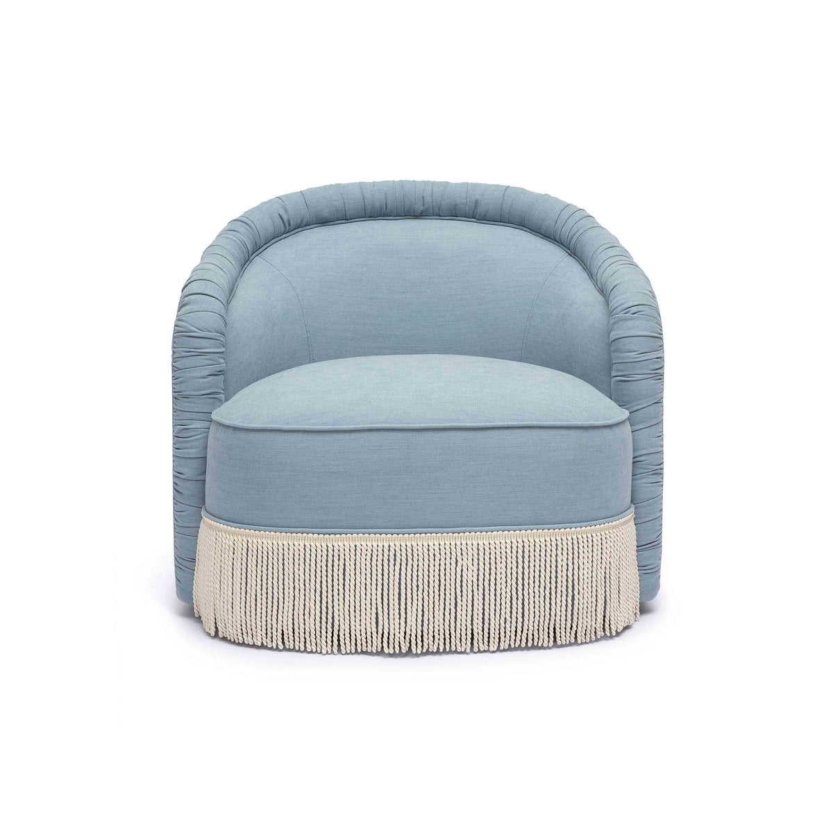 Pamela Tasseled Lounge Accent Chair - View 3