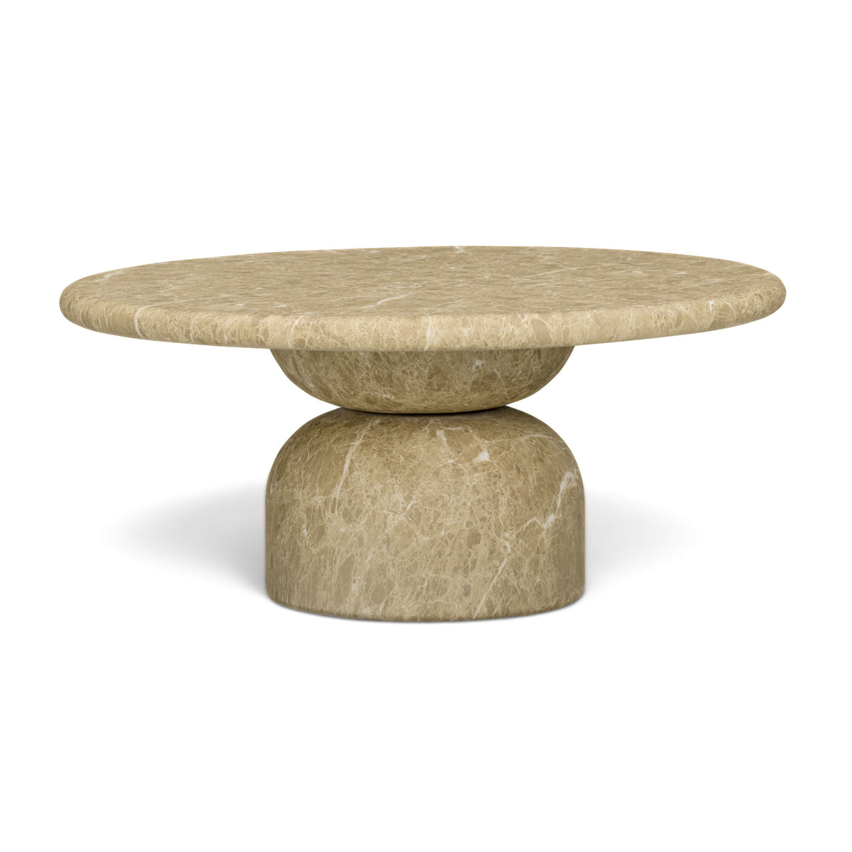 Cynthia 36" Concrete Indoor/Outdoor Coffee Table - View 9