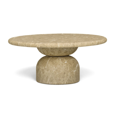 Cynthia 36" Concrete Indoor/Outdoor Coffee Table - View 9