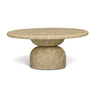 Cynthia 36" Concrete Indoor/Outdoor Coffee Table - View 9