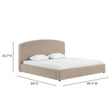 Leah Performance Chenille Bed - View 62