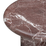Juju Faux Marble Indoor/Outdoor Round Coffee Table (24"-32") - View 3