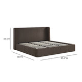 Harmony Performance Chenille Storage Bed - View 69