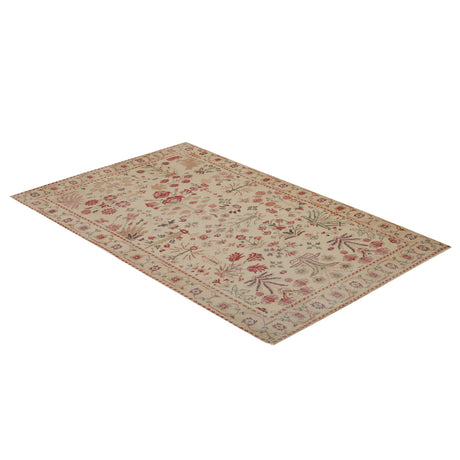 Jardin Hand Woven Wool Area Rug 5'X8' - View 3