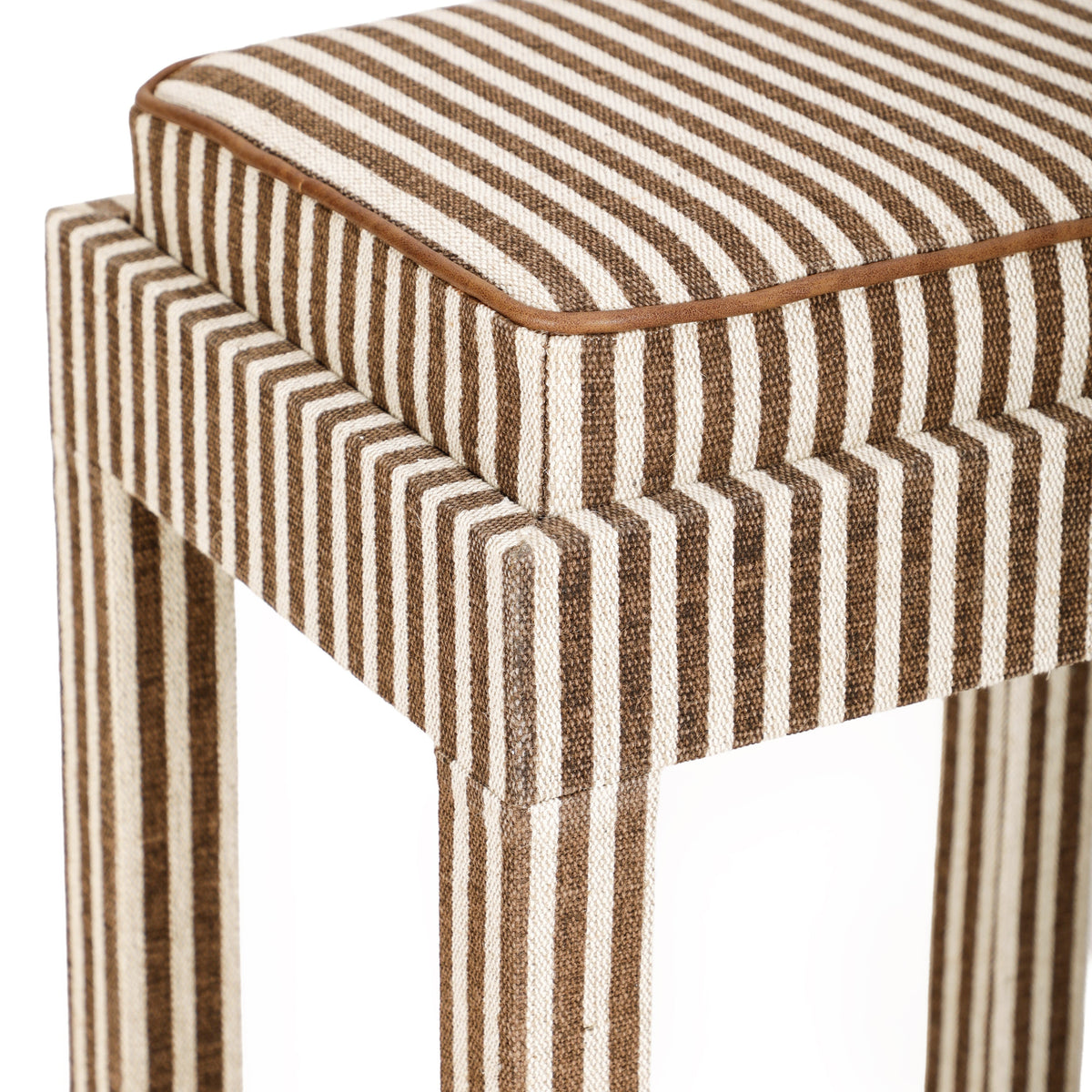 Kora Cotton Jute Contract-Grade Accent Stool - View 19