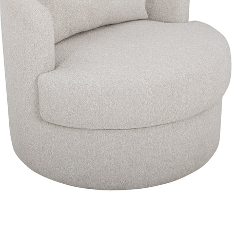 Silvi Performance Boucle Swivel Accent Chair - View 7