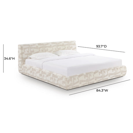 Isla Upholstered Bed - View 50