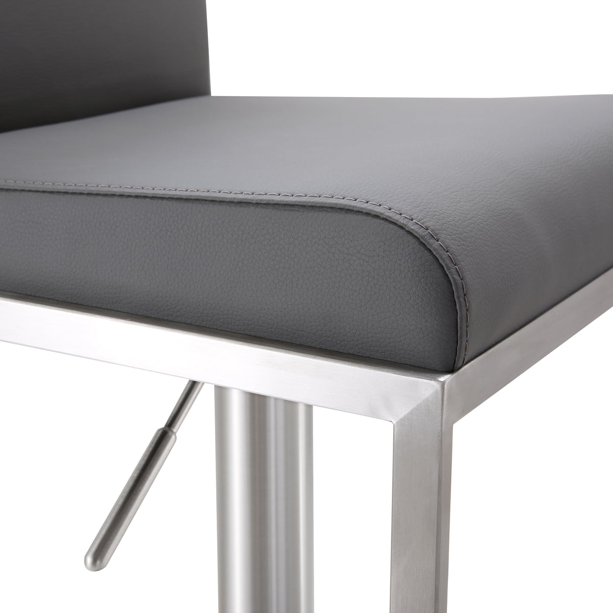 Amalfi Performance Vegan Leather Adjustable Stool - View 23