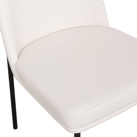 Sydney Performance Vegan Leather Dining Chair - Set of 2 - View 13
