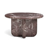 Juju Faux Marble Indoor/Outdoor Round Coffee Table (24"-32") - View 2