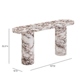 Darcy 59" Concrete Indoor/Outdoor Console Table - View 6