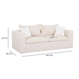 Salty 85" Indoor/Outdoor Sofa - View 14