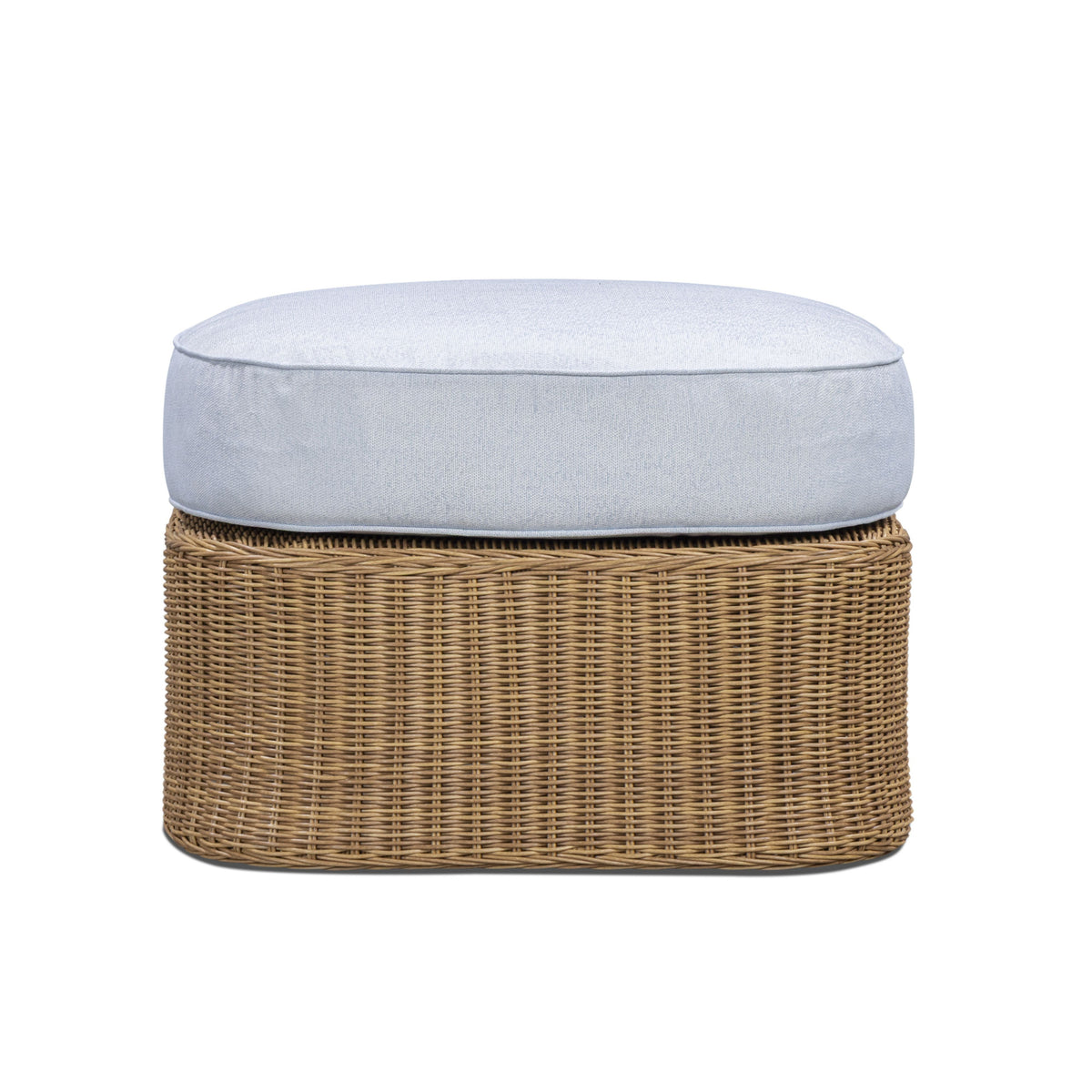Axel Boucle Outdoor Ottoman - View 9