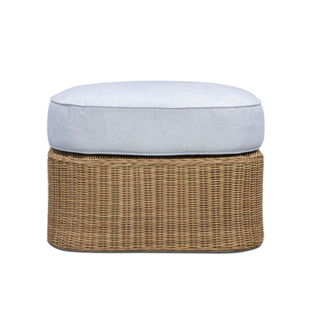 Axel Boucle Outdoor Ottoman - View 9