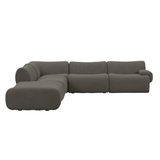 Zenith 5-Piece Contract-Grade Upcycled Fabric Modular Sectional - View 8