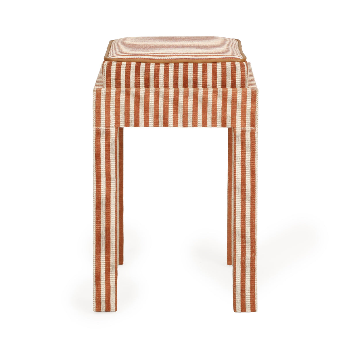 Kora Cotton Jute Contract-Grade Accent Stool - View 5
