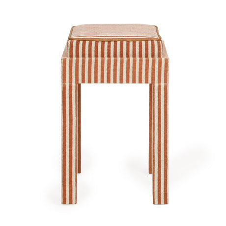 Kora Cotton Jute Contract-Grade Accent Stool - View 5