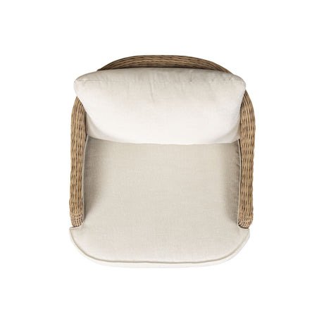 Axel Boucle Outdoor Accent Chair - View 7