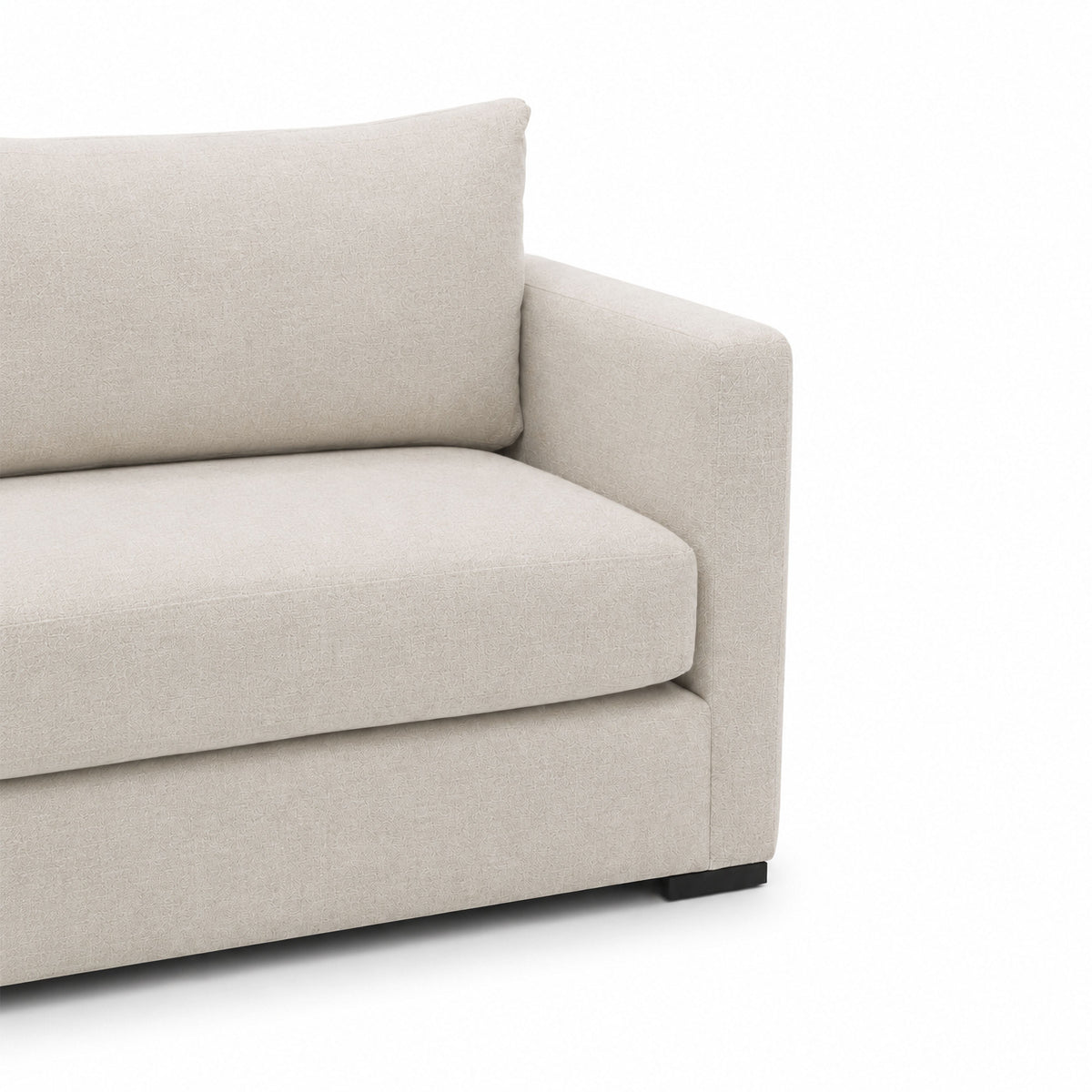 Portsmouth 85 Inch Sofa paired with coffee table in modern living room arrangement