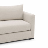 Portsmouth 85 Inch Sofa paired with coffee table in modern living room arrangement