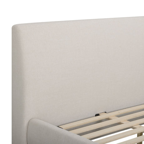 Rayne Textured Fabric Bed - View 5