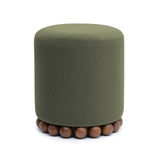 Dex ottoman in modern eclectic lounge environment