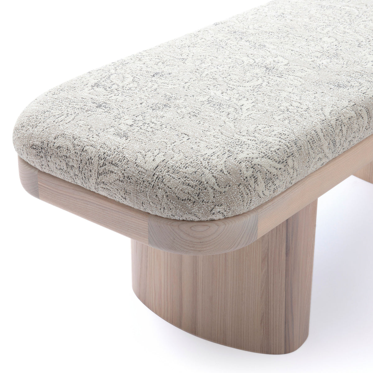 Ollie Upholstered Bench (48"-57") - View 4